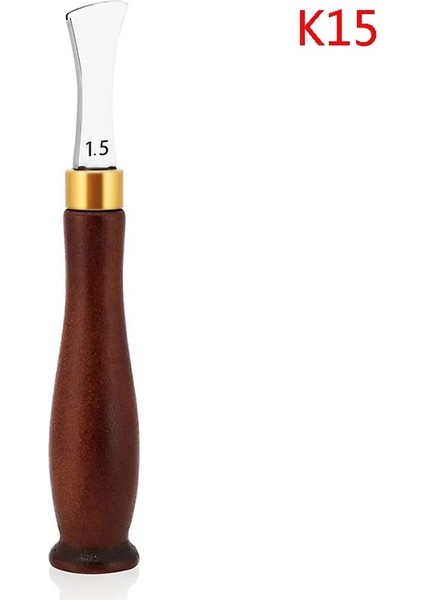 K15 Tarzı 1 Pc Deri Kemer Kenar Taraklı Sığ Oluk Kenar Sıcak ve Soğuk Pres Hattı Yumruk Ankastre Hattı Deri El Sanatları Araçları (Yurt Dışından)