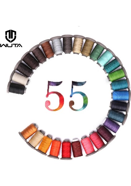 Haki-1 Makara Stili Wuta 90 M Yuvarlak Mumlu Iplik Tamir Kablosu Dize Polyester El Dikiş Hattı Örgülü Bilezik Dıy Aksesuarları Deri El Sanatları (Yurt Dışından) fiyatları