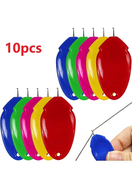 Et Yaşlı Kılavuz Iğne Geçirici Otomatik Kolay Cihaz Dıy El Makinesi Dikiş Ipliği Yumruk Dikiş Aksesuarı Aracı (Yurt Dışından)