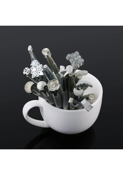 Z-V707 Tarzı 11 cm Metal Deri Çalışma Eyer Yapma Araçları Oyma Deri El Sanatları Pullar Deri Damgalama Katı Dıy Baskı Damgalama Araçları (Yurt Dışından) fırsatları