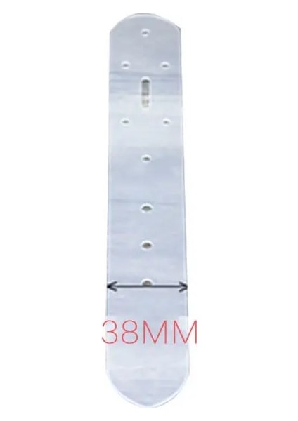 38MM Tarzı Nubecom Deri Kemer Delik Delme Konumlandırma Araçları Plastik Deri Delme Konumlandırma Şablonu Dıy Deri El Sanatları Aksesuarları (Yurt Dışından)