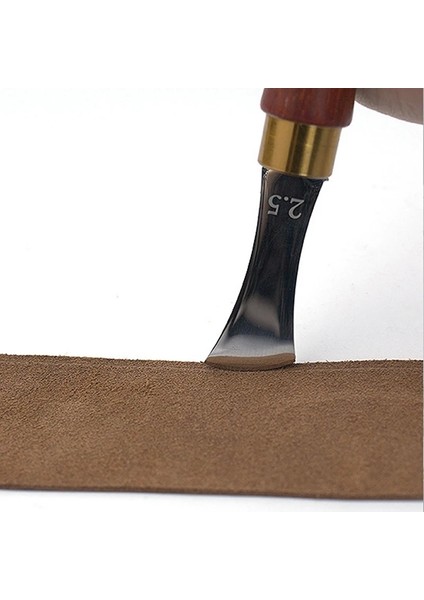 K15 Tarzı 1 Pc Deri Kemer Kenar Taraklı Sığ Oluk Kenar Sıcak ve Soğuk Pres Hattı Yumruk Ankastre Hattı Deri El Sanatları Araçları (Yurt Dışından)