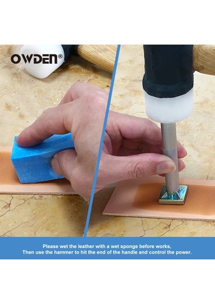 Owden "leathercraft Şekil Damgalama Seti Için Profesyonel Numara Damgalama Aracı Kiti (Yurt Dışından) fırsatları