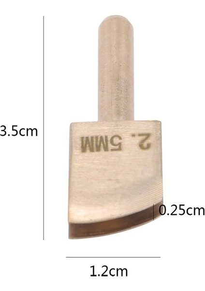 2,5 mm Tarzı Basınç Hattı Bakır Kafa Deri El Sanatları Araçları Elektrikli Edger Deri Kenar Bantlama Cihazı Bakır Kafa Fiş Demir El Yapımı Aletler (Yurt Dışından)