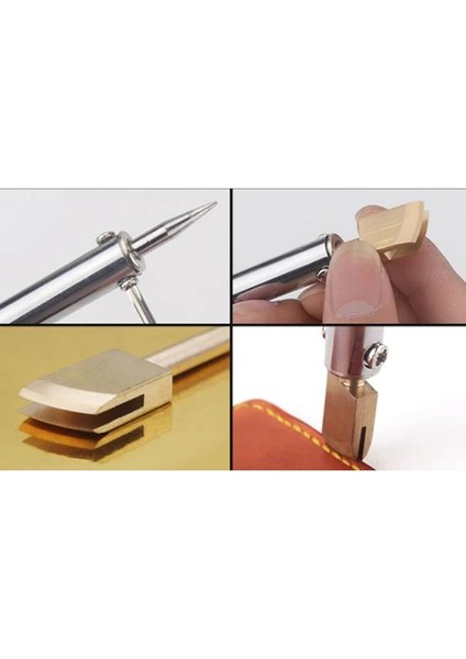 2,5 mm Tarzı Basınç Hattı Bakır Kafa Deri El Sanatları Araçları Elektrikli Edger Deri Kenar Bantlama Cihazı Bakır Kafa Fiş Demir El Yapımı Aletler (Yurt Dışından) modelleri