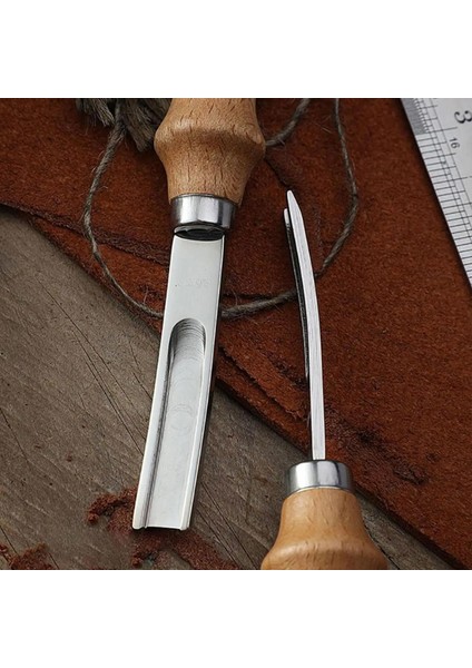 6mm Tarzı 3 Boyutu A4MM A6MM A8MM Pratik Deri El Sanatları Kenar Beveler Skiving Beveling Bıçak Dıy Kesme El Sanatları Aracı Ahşap Saplı (Yurt Dışından) indirimleri