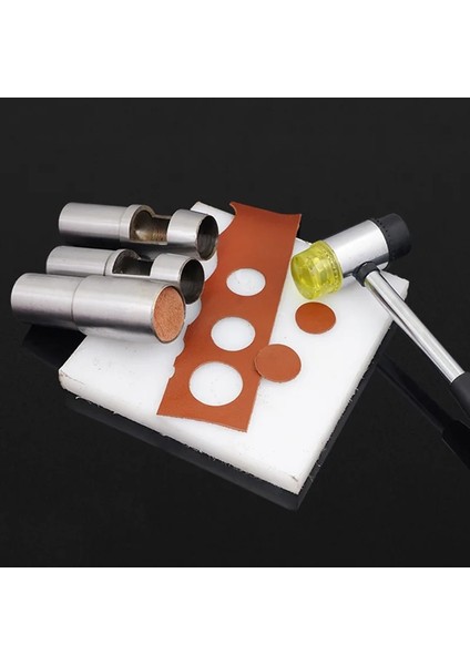 7mm Tarzı Kemer Yumruk Deri Yuvarlak Içi Boş Leathercraft Delme Silindirik Bıçak Kesim Kemerler Için Kağıt Torba Metal Contalar Plastik Delgeç (Yurt Dışından) fiyatları