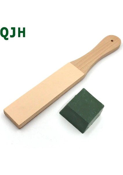 1 Takım Tarzı Ahşap Saplı Deri Bileme Kayışı Jilet Cilalama Tahtası Cila Bileşikli 2 Taraflı Sebze Tabaklanmış Dana Derisinden Yapılmış (Yurt Dışından) fiyatları