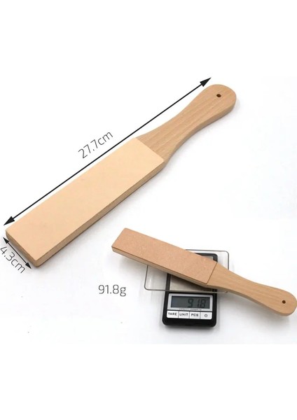 1 Takım Tarzı Ahşap Saplı Deri Bileme Kayışı Jilet Cilalama Tahtası Cila Bileşikli 2 Taraflı Sebze Tabaklanmış Dana Derisinden Yapılmış (Yurt Dışından) indirimleri