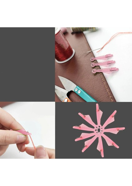 5pc Tarzı Adet Diş Açıcı Plastik Iğne Geçirici El Dikiş Tel Döngü Dıy Iğne El Makinesi Dikiş Aracı Dikiş Işçiliği (Yurt Dışından) fırsatları