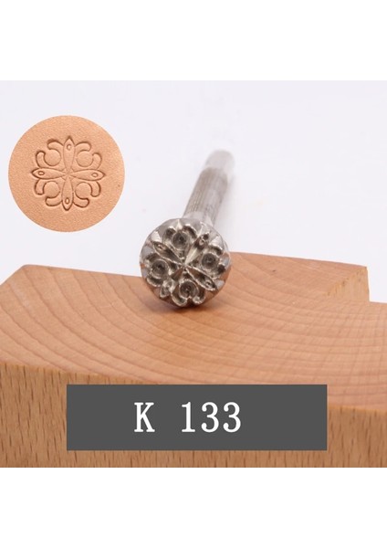 No.5 Tarzı Alaşım Deri Baskı Aracı Deri Damgalama Eyer Yapma Araçları Deri Pullar Zanaat El Yapımı Deri Kabartma Malzemeleri (Yurt Dışından)