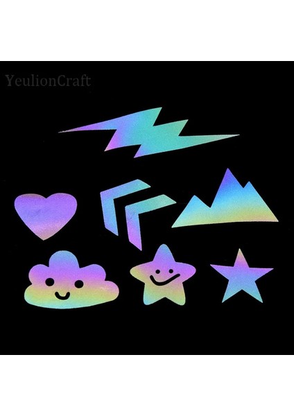 ZA00VLH001-04 Tarzı Chzimade cm Lazer Yansıtıcı Etiket Bantları Isı Transferi Sıcak Damgalama Folyo Vinil Film Dıy Demir On Kumaş Konfeksiyon (Yurt Dışından) fırsatları