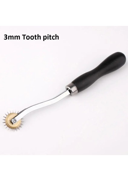 157 mm Stili Deri Pitch Overstitch Tekerlek Dikiş Uzay Kağıt Delme Aracı Rulet Spacer Dikiş Deri El Sanatları Aracı (Yurt Dışından) fiyatları