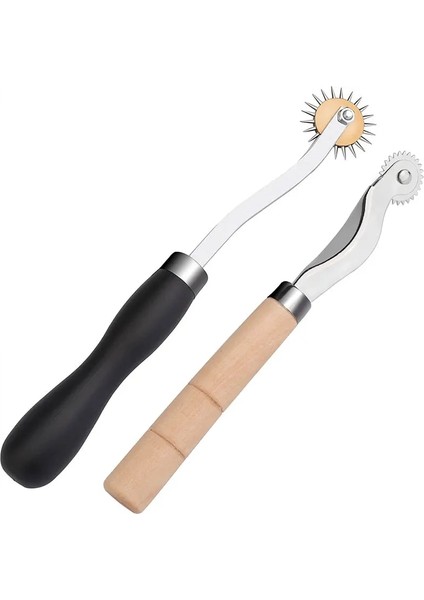 157 mm Stili Deri Pitch Overstitch Tekerlek Dikiş Uzay Kağıt Delme Aracı Rulet Spacer Dikiş Deri El Sanatları Aracı (Yurt Dışından) fırsatları