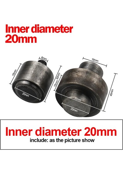 20MM Tarzı Qjh El Basın Düğmesi Kurulum Makinesi Manuel Pres Grommet Kuşgözü Yükleyici Araçları Çıtçıt Metal Kalıp Dilsiz Zanaat Aracı (Yurt Dışından)