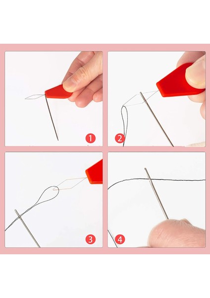 Rd Stili 6 Adet Iğne Geçirici Dikiş Ekleme Aracı Dikiş Makinesi Için Plastik Tel Döngü Iğneler Iğne Geçirici Dikiş Araçları (Yurt Dışından) fırsatları