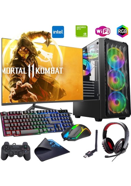 I7 12700F 16GB Ddr4 1tb M2 4gb GTX1650 24" Monitörlü (Gaming Set)