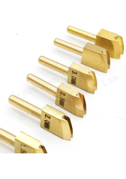 3mm Tarzı Deri Kenar Aracı Setleri Havya Ipuçları Lineer Kenar Kırıcı Pirinç Kafa Deri El Sanatları Için Dıy Kırma ve Mühür Parlatma (Yurt Dışından) fırsatları