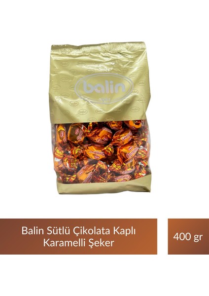 Karamel Sütlü Şeker 400 gr x 2 Adet