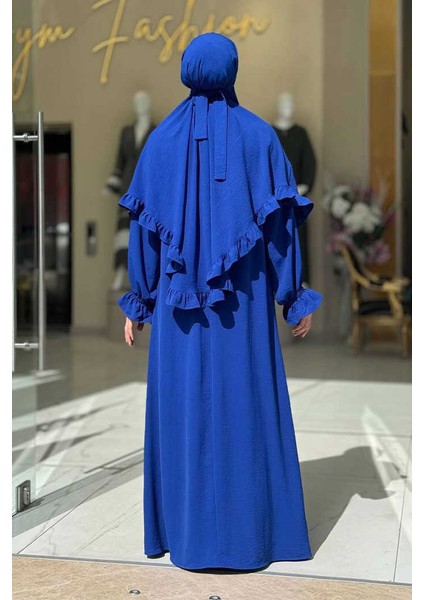 Sufleli Namaz Elbisesi 6034 Saks fiyatları