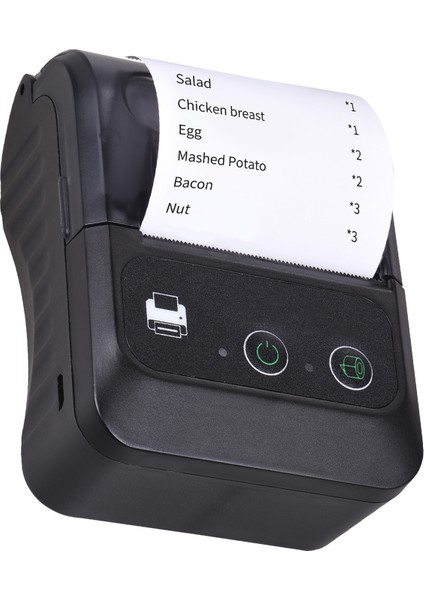 58MM Kablosuz Termal Yazıcı Bluetooth Pos Uyumlu Android Ios Windows Restoran Perakende (Yurt Dışından)