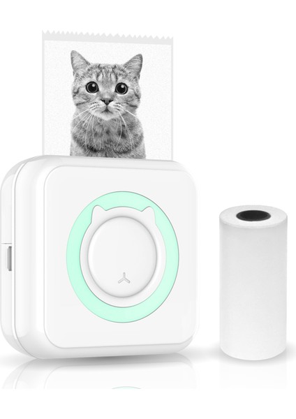Mini Cep Termal Yazıcı - Taşınabilir Kablosuz Bt, Android ve Ios Uyumlu (Yurt Dışından)