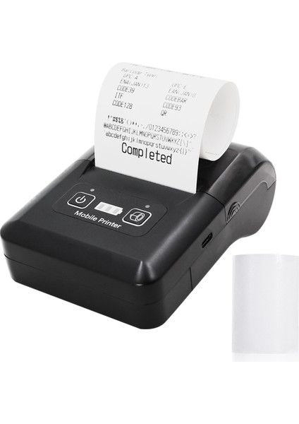 58MM Kablosuz Bt ve USB Termal Yazıcı - Restoran ve Perakende Için Taşınabilir Mini (Yurt Dışından)