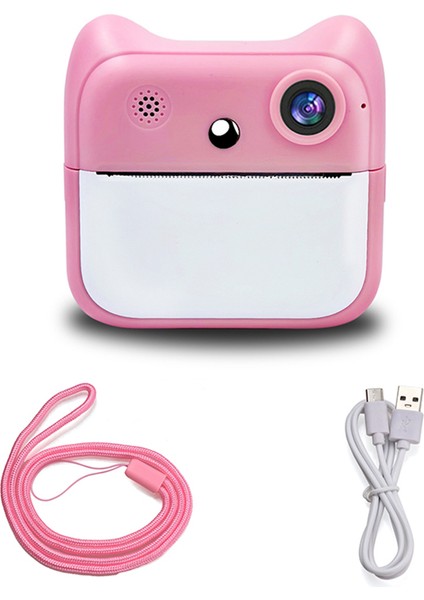 Kids Çift Lens 24IPS Termal Anında Baskı Kamerası (Yurt Dışından)