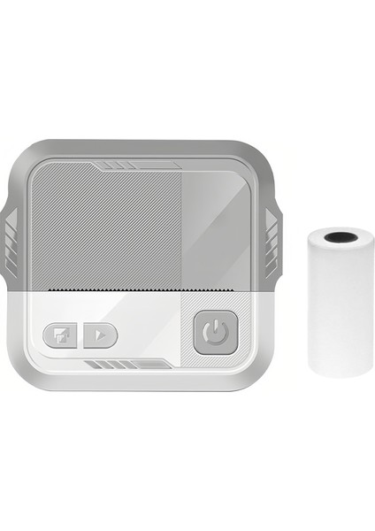 Mini Taşınabilir Bluetooth Termal Etiket Yazıcı - Ios/android Uyumlu, Fiş, Not, Sticker (Yurt Dışından)