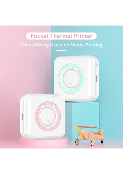 Bluetooth 200DPI Termal Fotoğraf Etiket Yazıcı Rulo Kağıt (Yurt Dışından) indirimleri