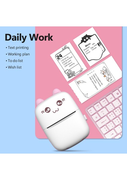 Mini Bluetooth Termal Telefon Not ve Fotoğraf Yazıcısı (Yurt Dışından) indirimleri