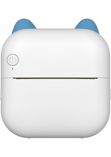 Mini Taşınabilir Bluetooth Termal Etiket Yazıcı, Mürekkepsiz Baskı Ios Android Uyumlu (Yurt Dışından)