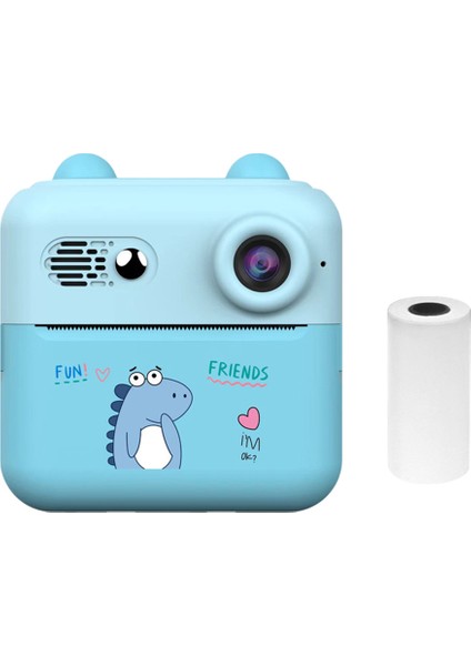 1080P Taşınabilir Mini Fotoğraf Yazıcı: Çocuklar Için 2.4 Inç Ekranlı Anında Baskı ve Doğum Günü Hediyesi (Yurt Dışından)