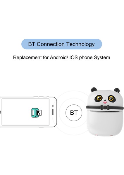 Mini Taşınabilir Bluetooth Termal Yazıcı 300DPI Fotoğraf Etiketi - Ev, Ofis, Öğrenciler (Yurt Dışından) indirimleri