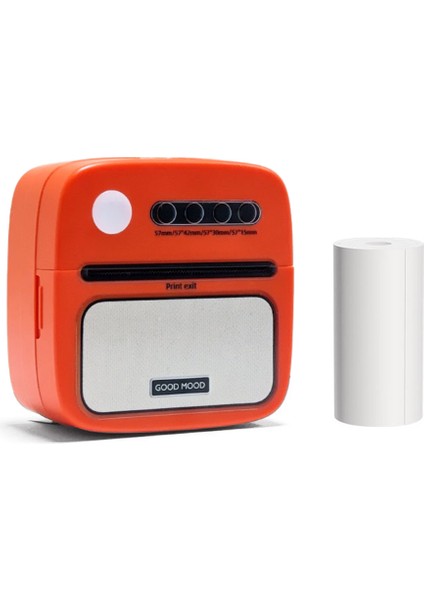 Mini Termal Yazıcı Kablosuz Taşınabilir Bluetooth Uyumlu Ios Android (Yurt Dışından)