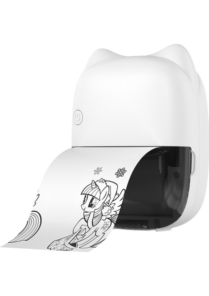 Mini Termal Fotoğraf ve Etiket Yazıcı - Bluetooth Destekli Ios & Android Uyumlu (Yurt Dışından)