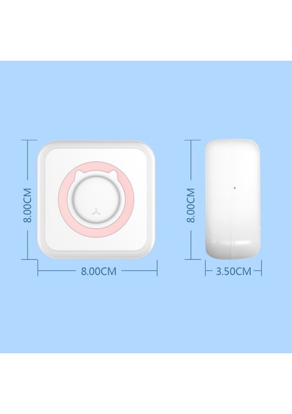 Kablosuz Bluetooth Taşınabilir Fotoğraf Yazıcısı - 57MM Termal Kağıt Anında Baskı (Yurt Dışından) modelleri