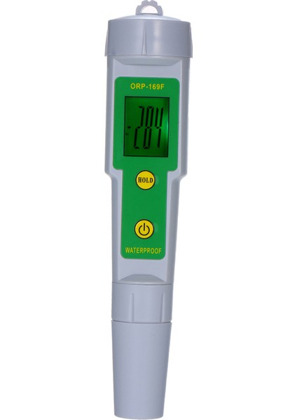 Orp Metre IP55 Su Geçirmez Arka Aydınlatmalı Akvaryum ve Havuz Ölçüm Cihazı Beyaz ORP-169F (Yurt Dışından)