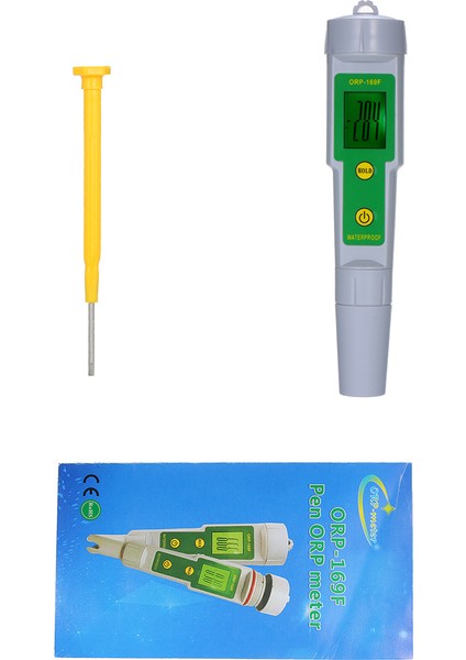 Orp Metre IP55 Su Geçirmez Arka Aydınlatmalı Akvaryum ve Havuz Ölçüm Cihazı Beyaz ORP-169F (Yurt Dışından) fırsatları