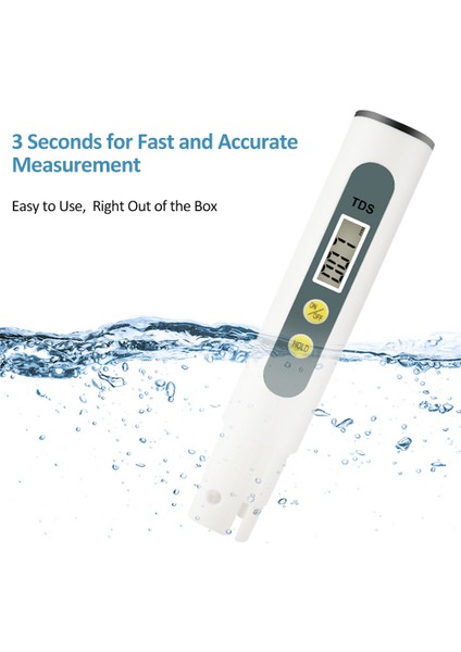 Taşınabilir Tds Su Sertlik ve Saflık Test Kalemi (Yurt Dışından) fiyatları