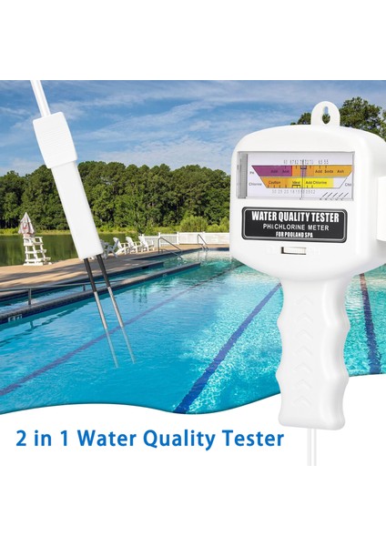 Cl2 Taşınabilir Havuz ve Spa Için Dijital Ph/cl2 Su Test Cihazı (Yurt Dışından) indirimleri