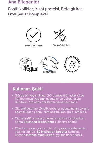 Balanced Wash I Dengeli Yüz Temizleme Jeli I Tüm Cilt Tipleri
