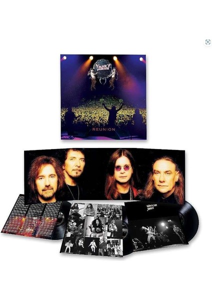 Black Sabbath - Reunion (Live - Remastered) / 3 x Plak