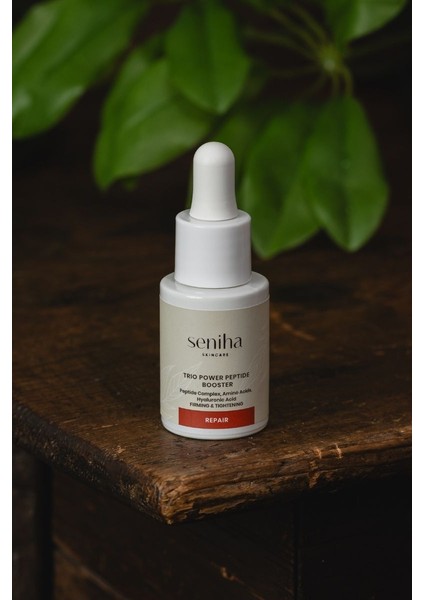 Trio Power Peptide Booster I Yenileyici Nemlendirici Canlandırıcı Serum I Tüm Cilt Tipleri
