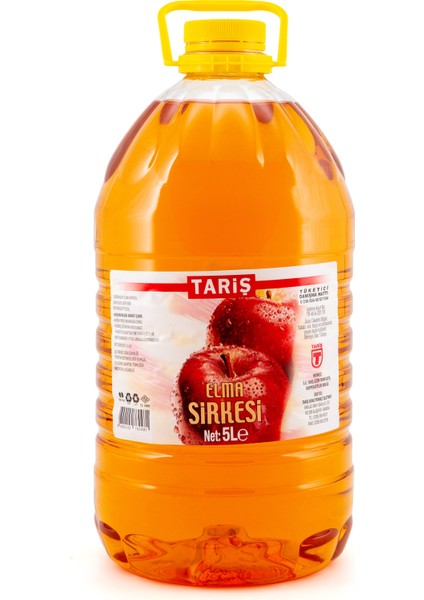 Elma Sirkesi 5 Lt Pet(Dar Ağızlı)