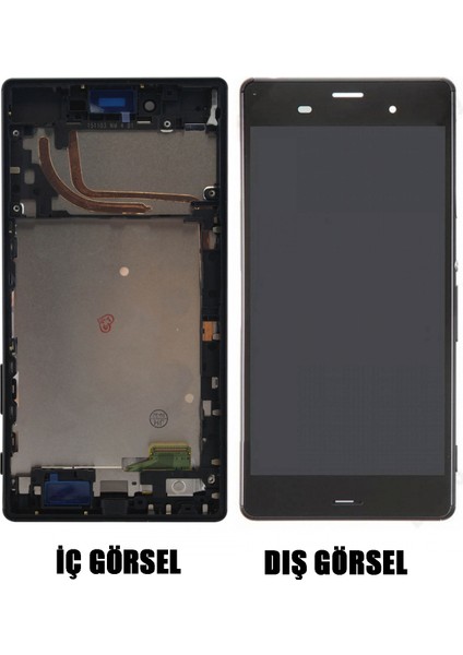 Sony Xperia Z5 Plus Uyumlu Lcd+Dokunmatik+Çıtalı