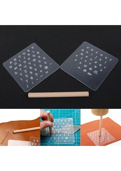 Bir Stil 3 Adet Dıy Deri El Sanatları Aracı Büyük Küçük Harf Damgalama Seti Damga Yumruk Kiti Deri Yumruk Sürü Özel Logo Araçları (Yurt Dışından) modelleri