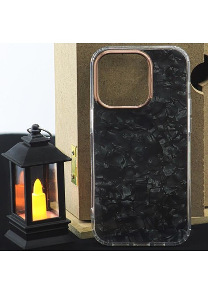 iPhone 13/14 Uyumlu Mermer Desenli Şık Silikon Kılıf