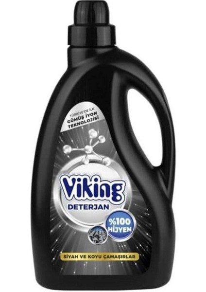 2,7 Litre Siyah ve Koyu Renkler Için Sıvı Çamaşır Deterjanı (VIKING.20015140)