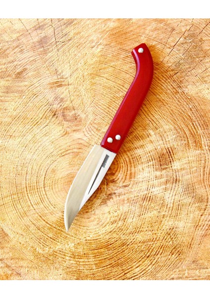 Tapan Aşı Bıçağı 21 cm Paslanmaz Vişne